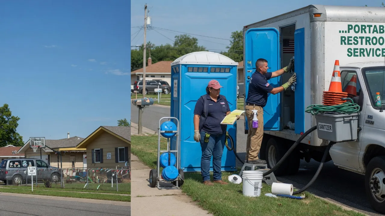 Portable Toilet Rental in Henrietta, MO near me